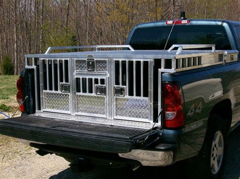 steel over the rail dog box|rig rack for dog box.